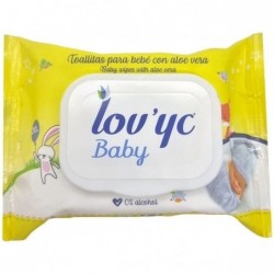 20 TOALLITAS HUMEDAS C/ALOE...