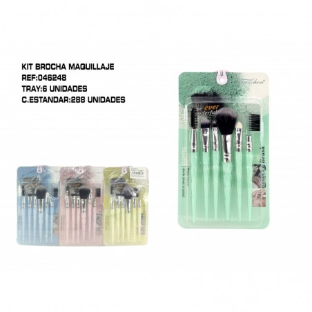 KIT 6 BROCHAS DE MAQ 6/U