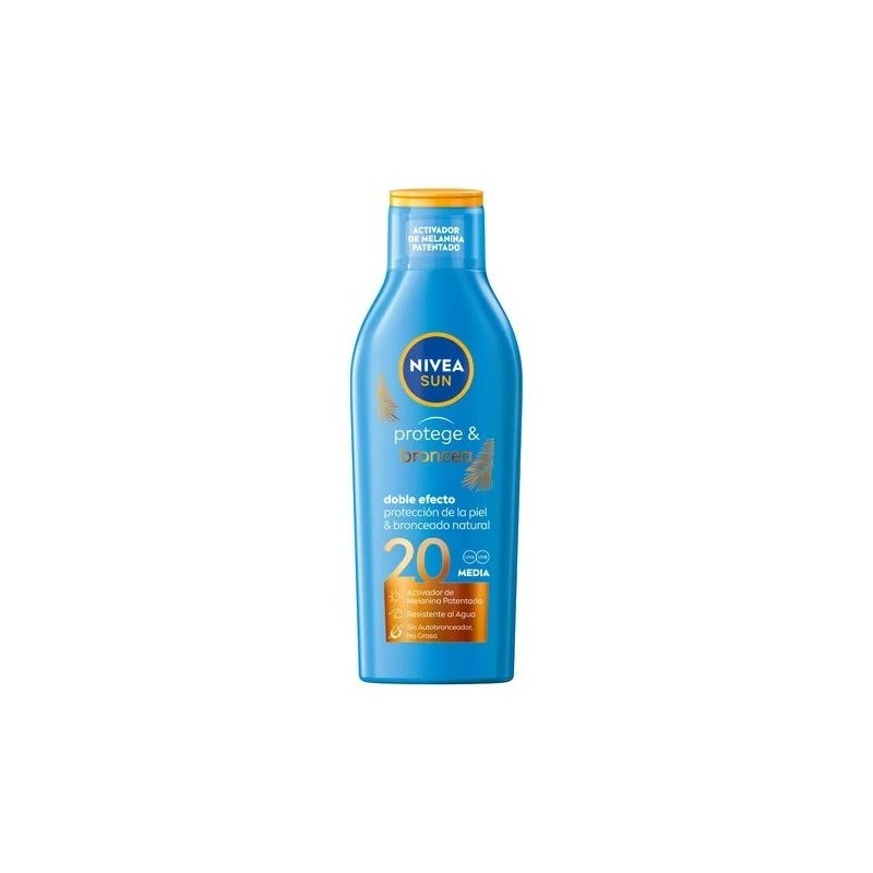 NIVEA SUN LECHE BRONZE F20 200ML