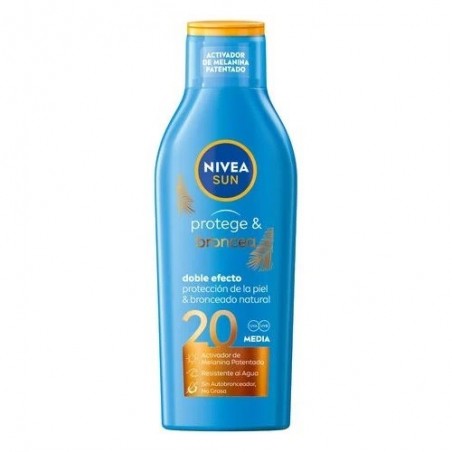 NIVEA SUN LECHE BRONZE F20 200ML
