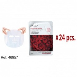 MASCARA FACIAL ROSAS 24/U...