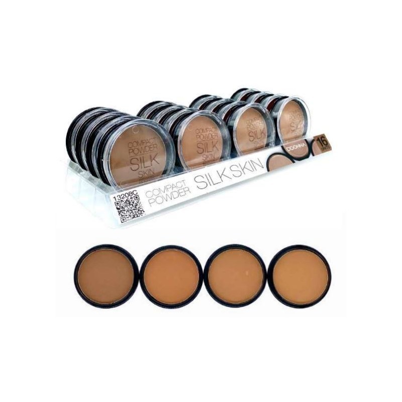 POLVO COMPACT SILK SKIN 16/U 13208C