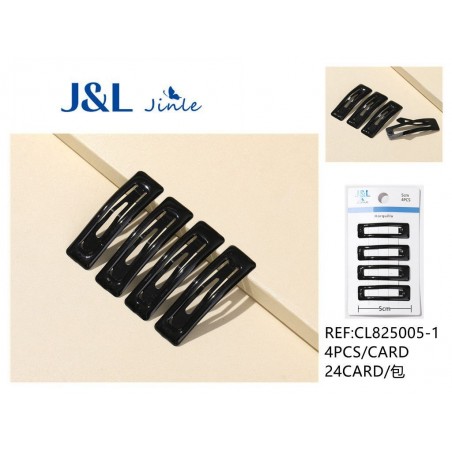 PACK4 RANAS 5CM NGR 24/U CL825005-1