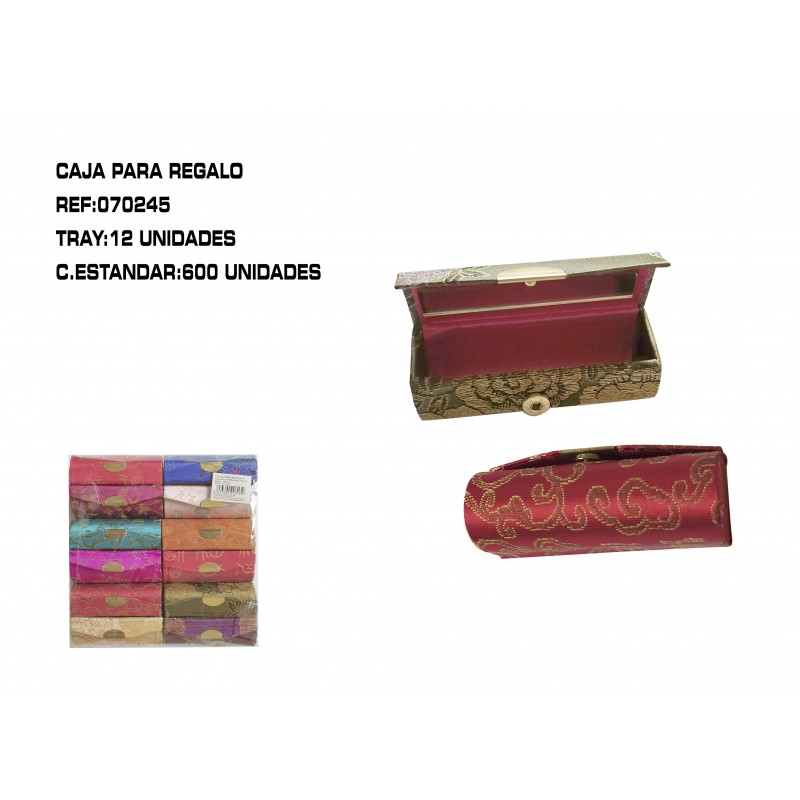 CAJITA PARA BARRA DE LABIOS 12/U.