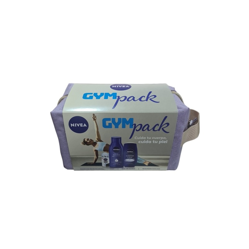 NIVEA GYM PACK DEO ROLL-ON+B.MILK+GEL