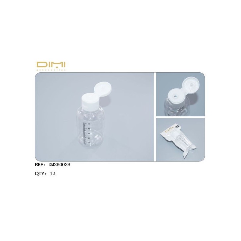 BOTES PLASTIC 50ML 12/U DM26002B DM