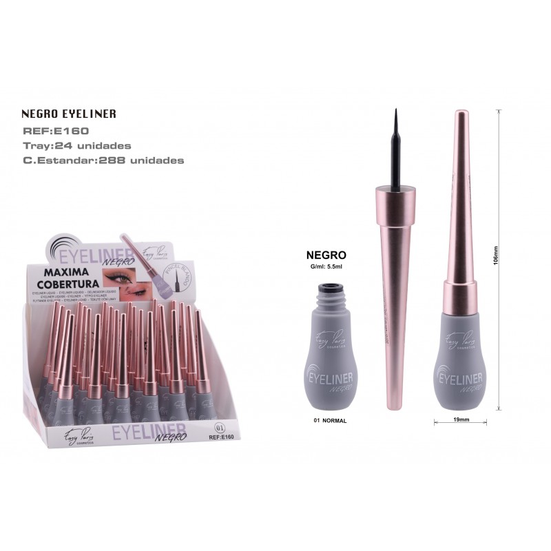 EYELINER LIQ.NEGRO 24U