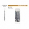 LAPIZ CORTO DE MADERA GRIS 24/U