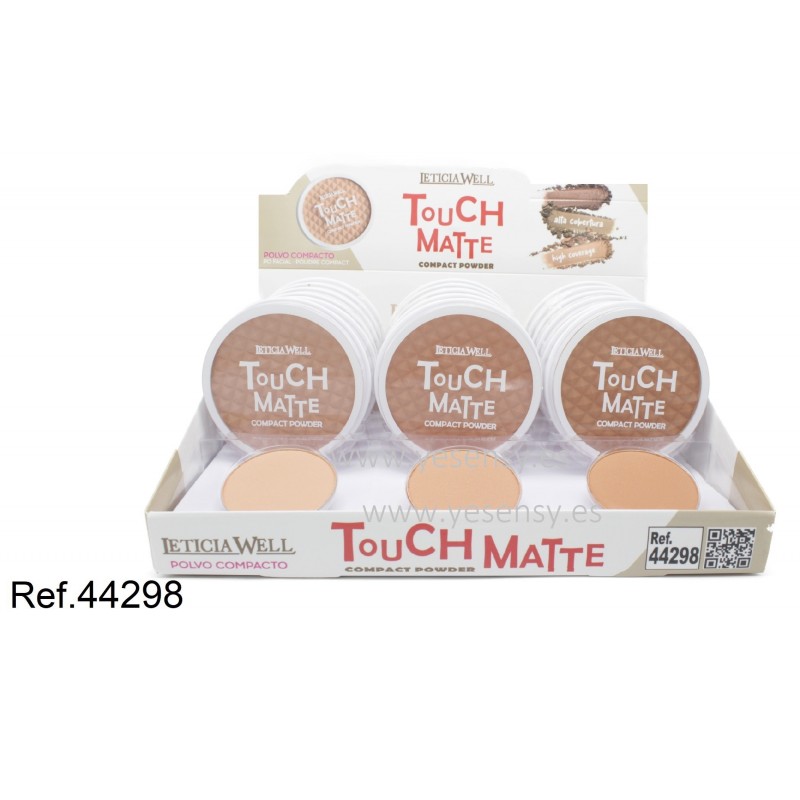 POLVO COMPACTO TOUCH MATTE 18/U 44298 L.W