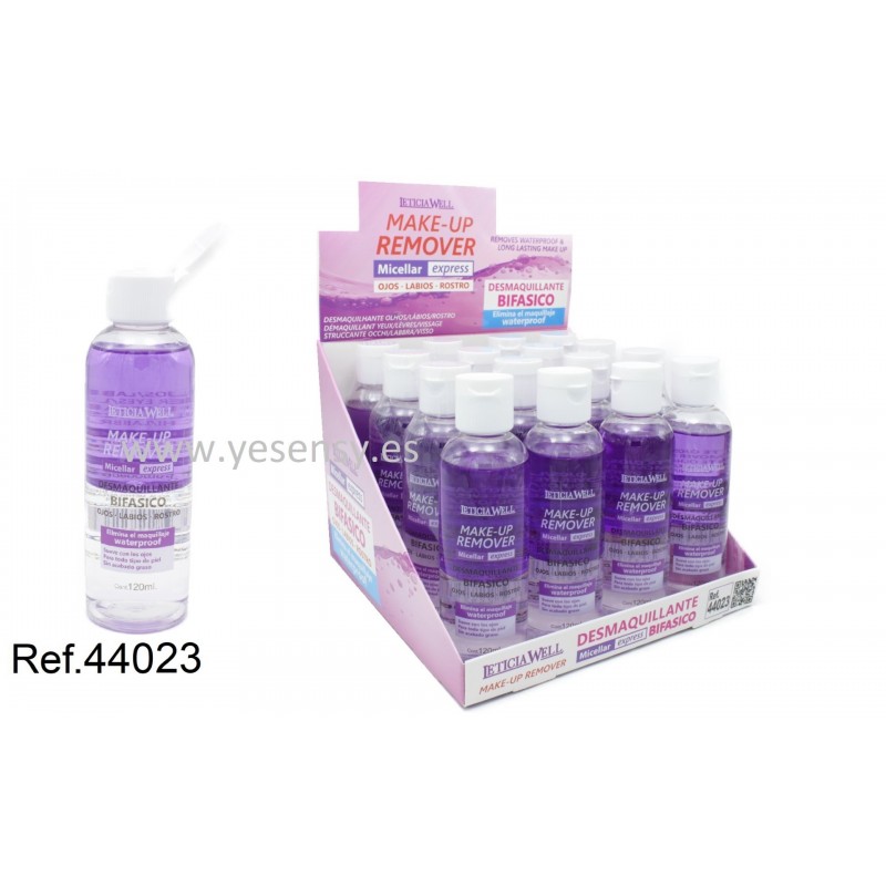 DESMAQ.BIFASICO WATERP.LILA 16/U 44023
