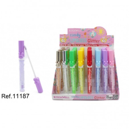 LIPGLOSS GLITTER CANDY CONEJITO 32/U LW11187