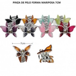 PINZA DE PELO  MARIPOSA 12/U