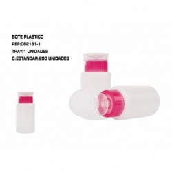 BOTE DE PLASTICO A PRESION