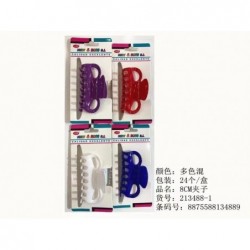 PINZA DE COLOR 8CM 24/U N.B
