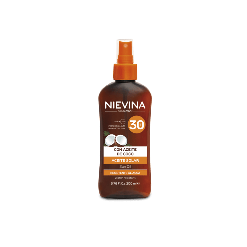 NIEVINA ACEITE COCO BRONC. F30 200ML 198030