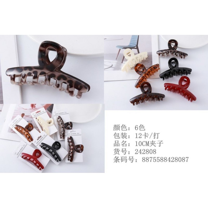 PINZA DE PELO 10CM 12/U 242808 N.B