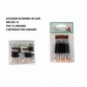 APLICADOR DE SOMBRA C/PINCEL 12/U
