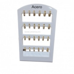PENDIENTE ACERO 12/P 49989 NS