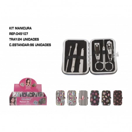 JUEGO DE MANICURAS 4 MODELOS 24/U