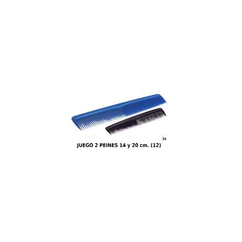 JGO.2 PEINES 14 Y 20CM 12/U 36 HERVAS