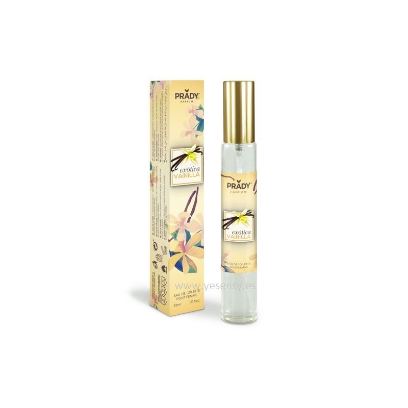 EXOTICA VAINILLA FRUTAL PRADY 33ML 6/U
