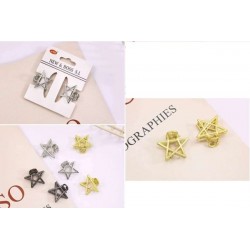 PINZA METAL.  2.5CM 12/P...