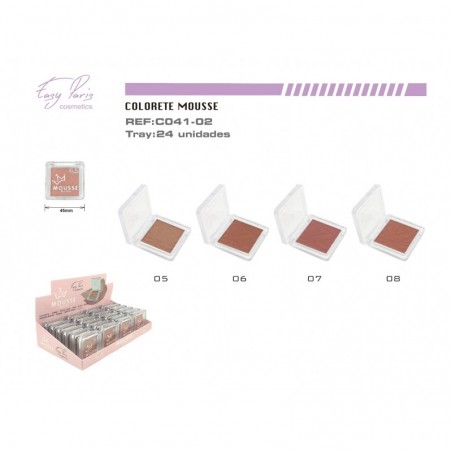 COLORETE MOUSSE 24/U
