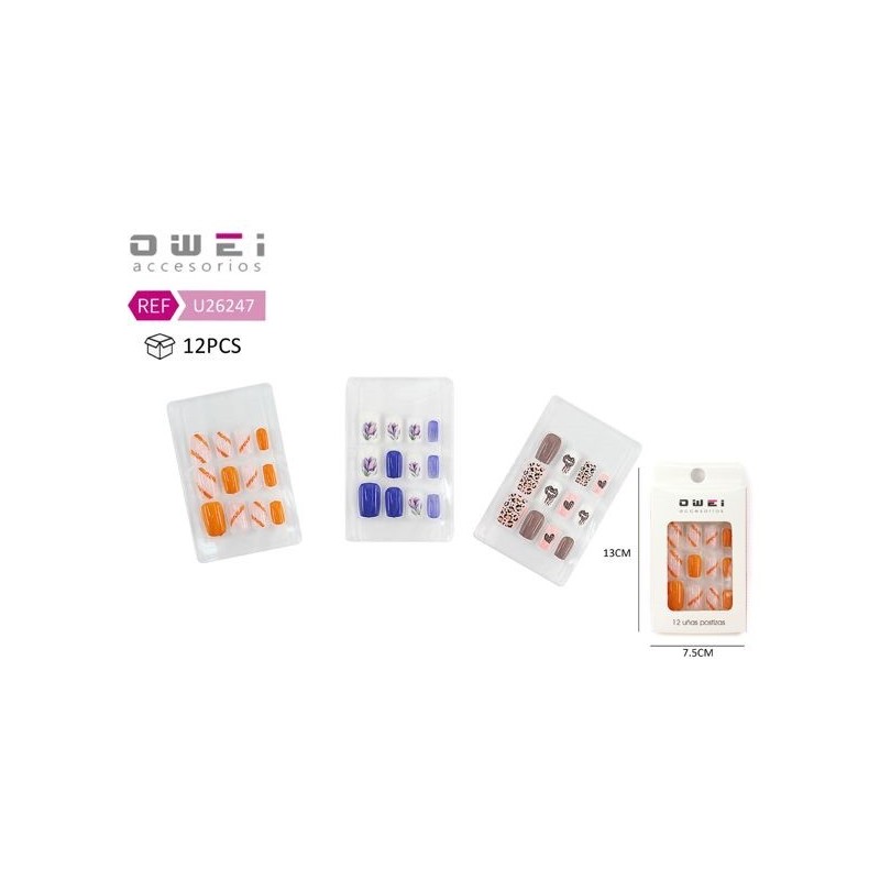 UÑAS POSTIZAS. 12/U U26247 OW