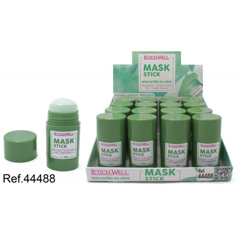 MASCARILLA MASK STICK VERDE. 16/U 44488