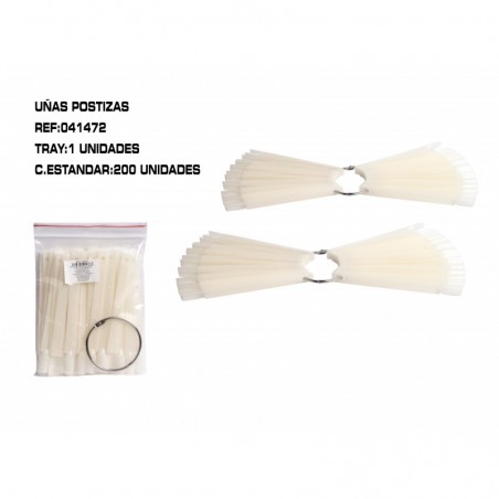 EXIBIDOR DE UÑAS 50 COLORES 1/BOLSA