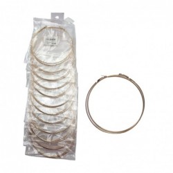 PENDIENTE AROS 9CM 12/P NS