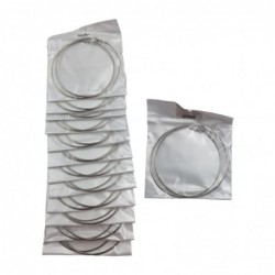 PEND.AROS 8CM ACERO. 12/P NS