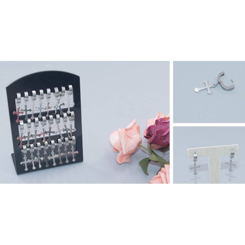 PENDIENTES ACERO 12/P PD08009B DM