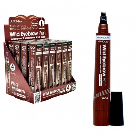 EYEBROW PEN MEDIUM BROWN 24/U 11279B DD