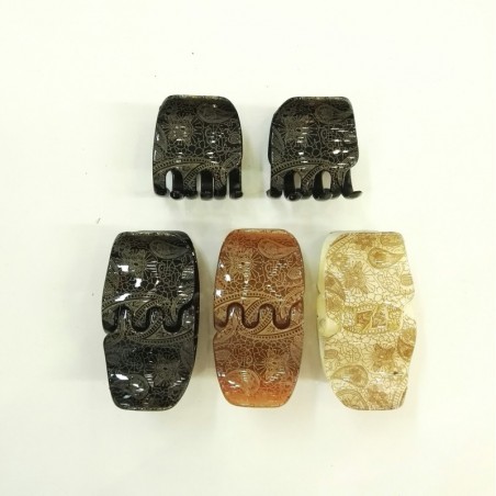 PINZA DE PELO 4.5cm 24/U 138406 N.B