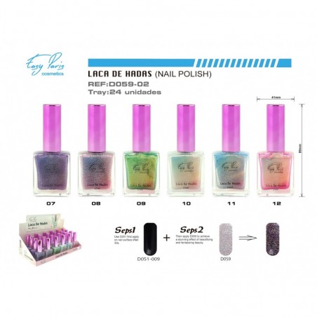 LACA DE UÑAS GAMA HADAS 24/U