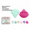 ESPONJA DE MAQUILLAJE 12/U