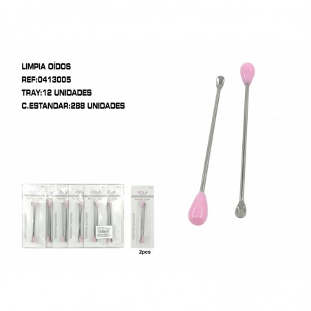 2U LIMPIADOR DE OIDOS 12/U