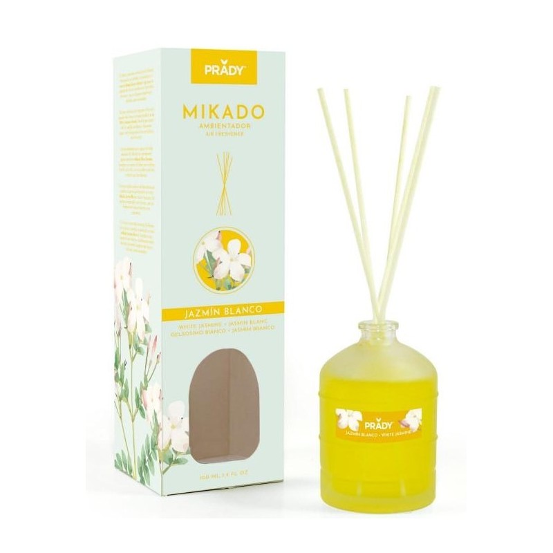 MIKADO AMB. JAZMIN BLANCO PRADY 100ML