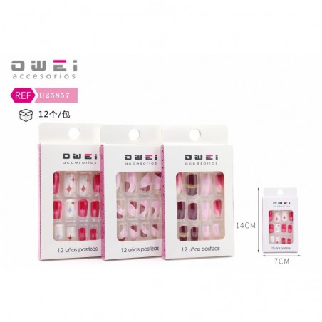 UÑAS POSTIZAS 12/U U25857 OW