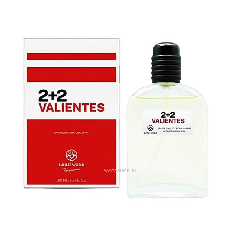 2+2 VALIENTES HOMME 100ML F.MAIS