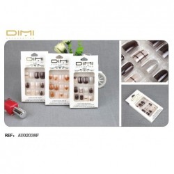 UÑAS POSTIZAS 12/U AU02038F DM