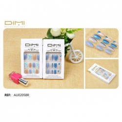 UÑAS POSTIZAS 12/U AU02058R DM