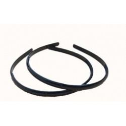 DIADEMA NEG.0.8CM 24/U 8040-3