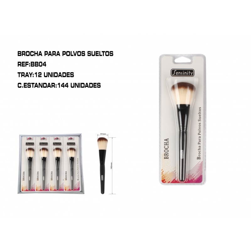 BROCHA PARA POLVOS SUELTOS SENSINITY 12/U 144/U