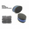ESPONJA NEGRA PARA CABELLO RIZO 6/U