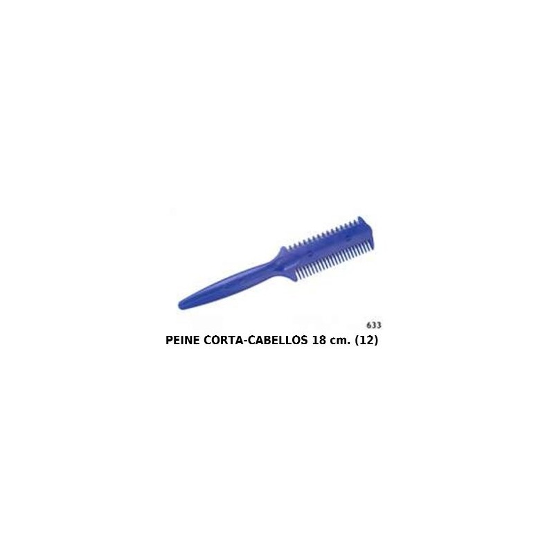 PEINE CORTA-CABELLOS 18CM 12/U 633 HERVAS