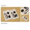 JGO.ACCESORIOS DE MAQUILLAJE 12/U AM60133U