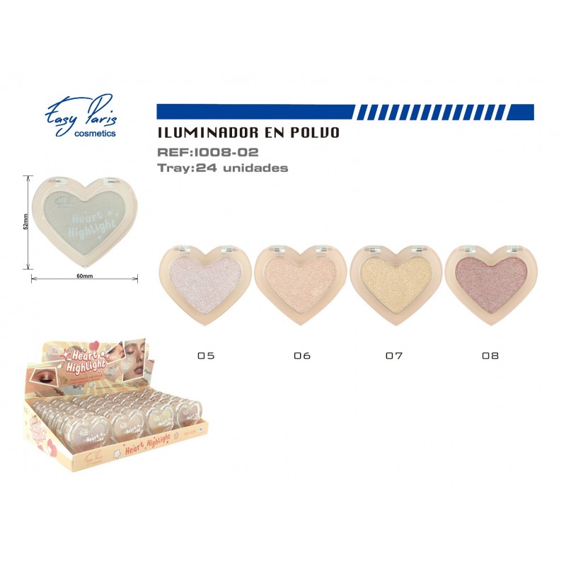 ILUMINADOR HEART HIGHLIGHT 24/U