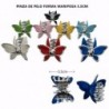 PINZA DE PELO MARIPOSA 12/U